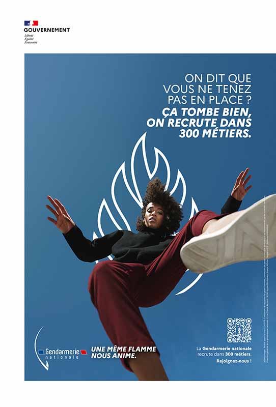 Visuel Print Gendarmerie Nationale par Julien Delarasse 2