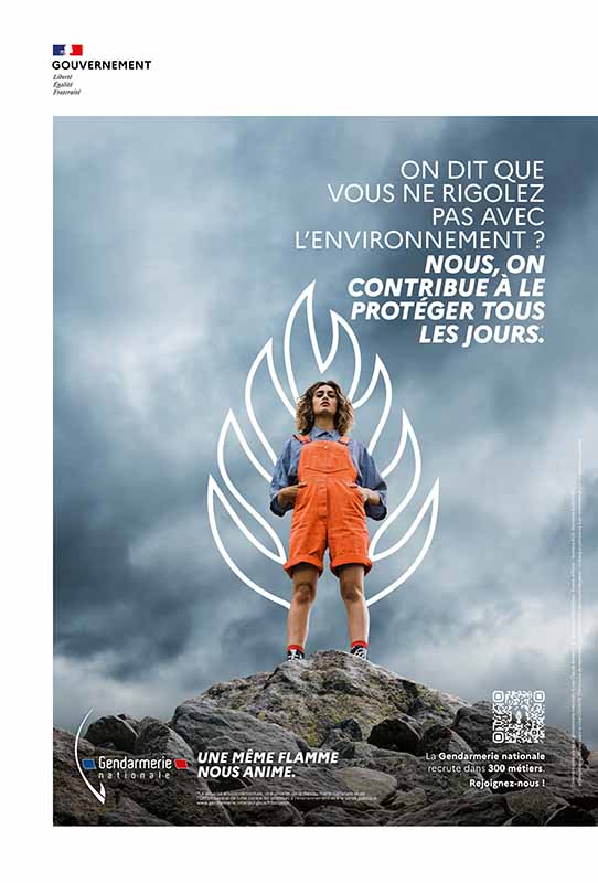 Direction Artistique Campagne Gendarmerie 4